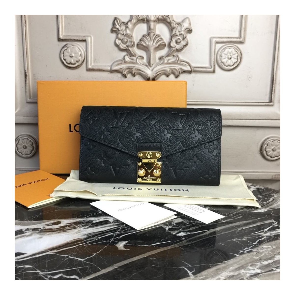 Louis Vuitton Monogram Empreinte Metis Wallet M62458