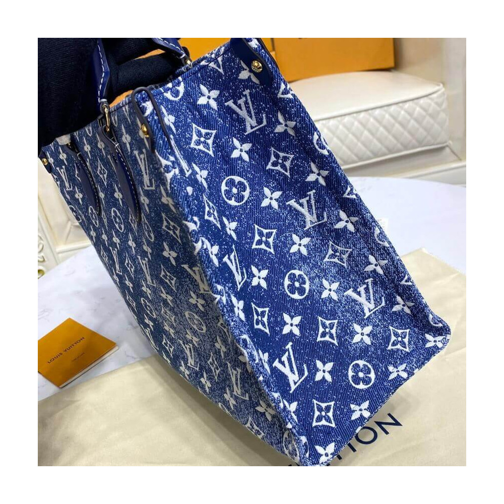 Louis Vuitton Monogram Jacquard Denim OnTheGo MM M59608