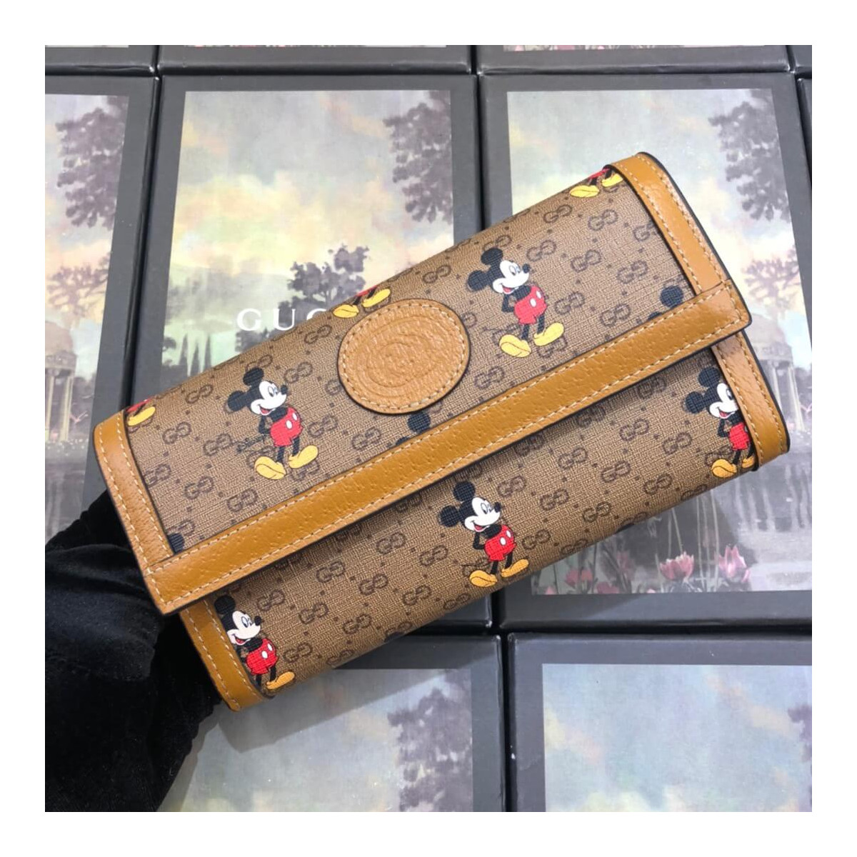 Disney x Gucci Continental Wallet 602530