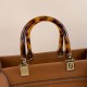 Fendi Medium Sunshine Shopper 8BH386 Brown