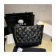 Chanel Grained Calfskin Shopping Tote Bag AS2030 Black