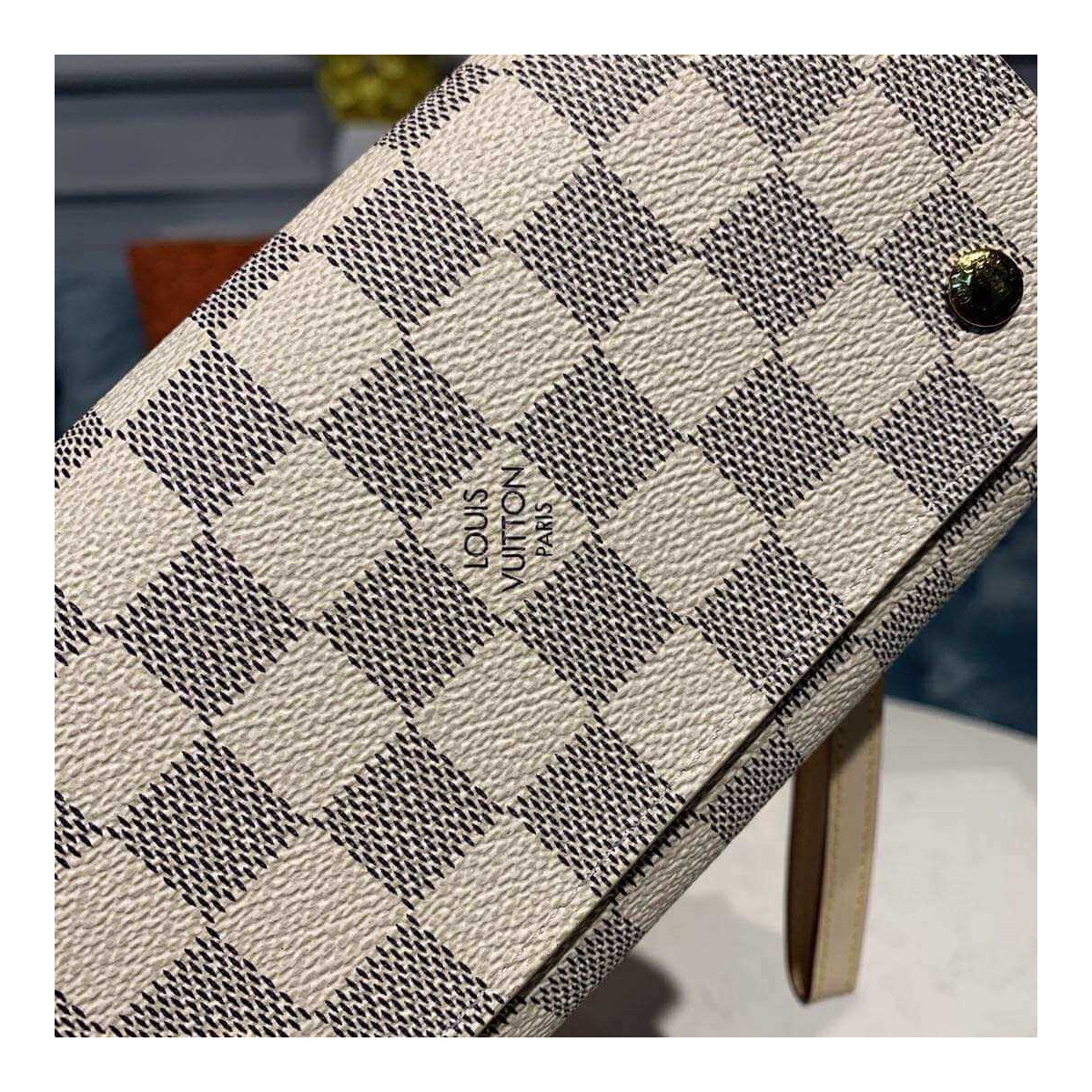 Louis Vuitton Damier Azur Canvas Kasai Wallet M58080