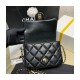 Chanel Lambskin Mini Flap Bag AS2855 Black