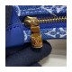 Louis Vuitton Monogram Denim Loop Bag M81166 Blue