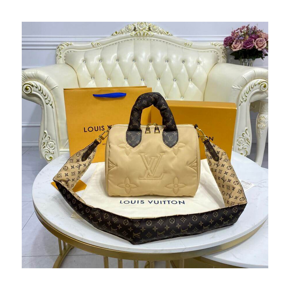 Louis Vuitton Econyl Speedy Bandouliere 25 M59008 Beige