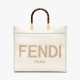 Fendi Medium Sunshine Shopper 8BH386 White