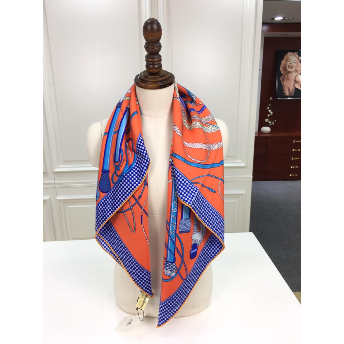 Hermes Silk Scarf 8926