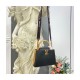 Louis Vuitton Capucines BB M59061 Black/Arizona Beige