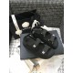 Chanel Velcro Sandals G31848 Black/Silver