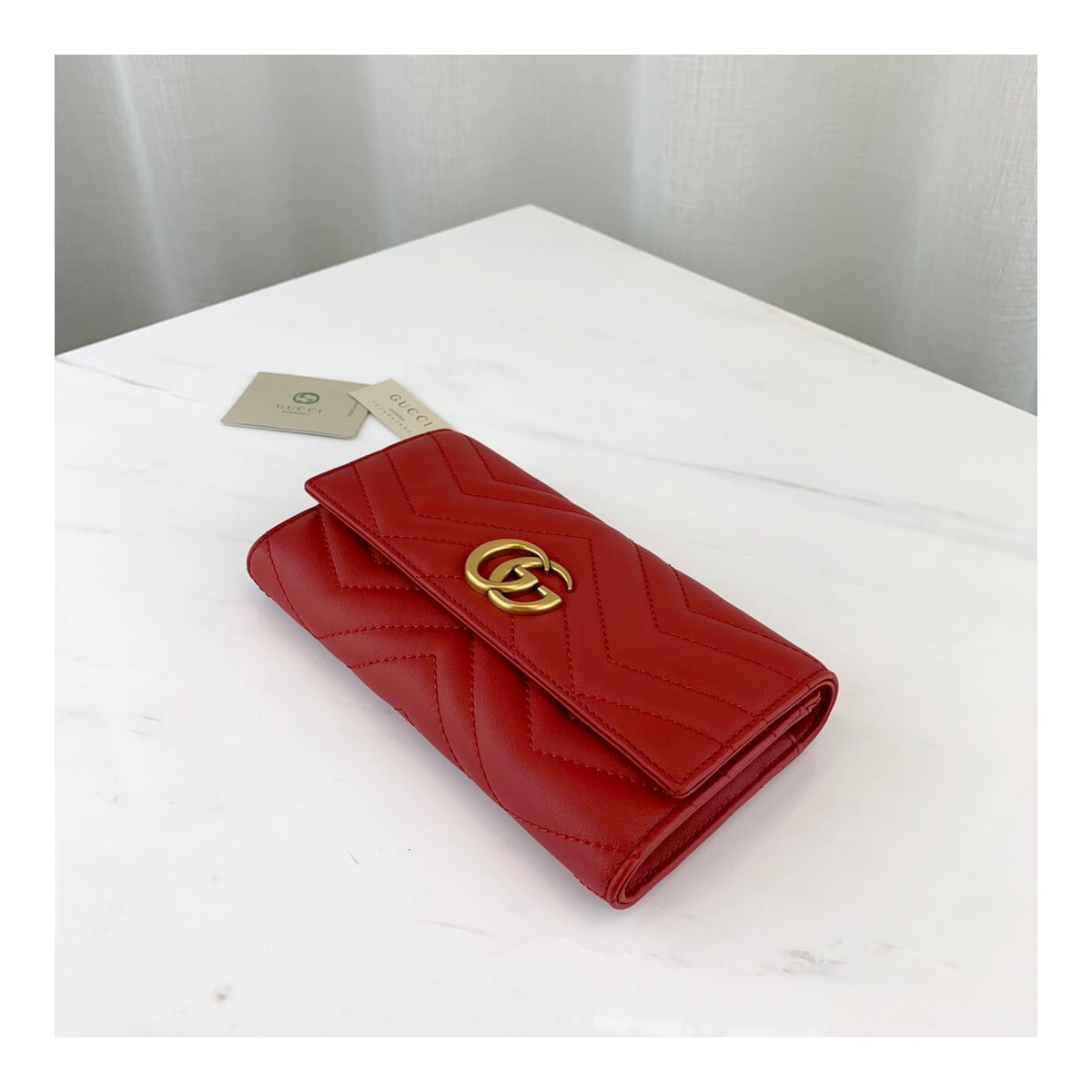 Gucci GG Marmont Continental Wallet 443436