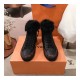 Louis Vuitton Fur Lined Sneaker 5C3137