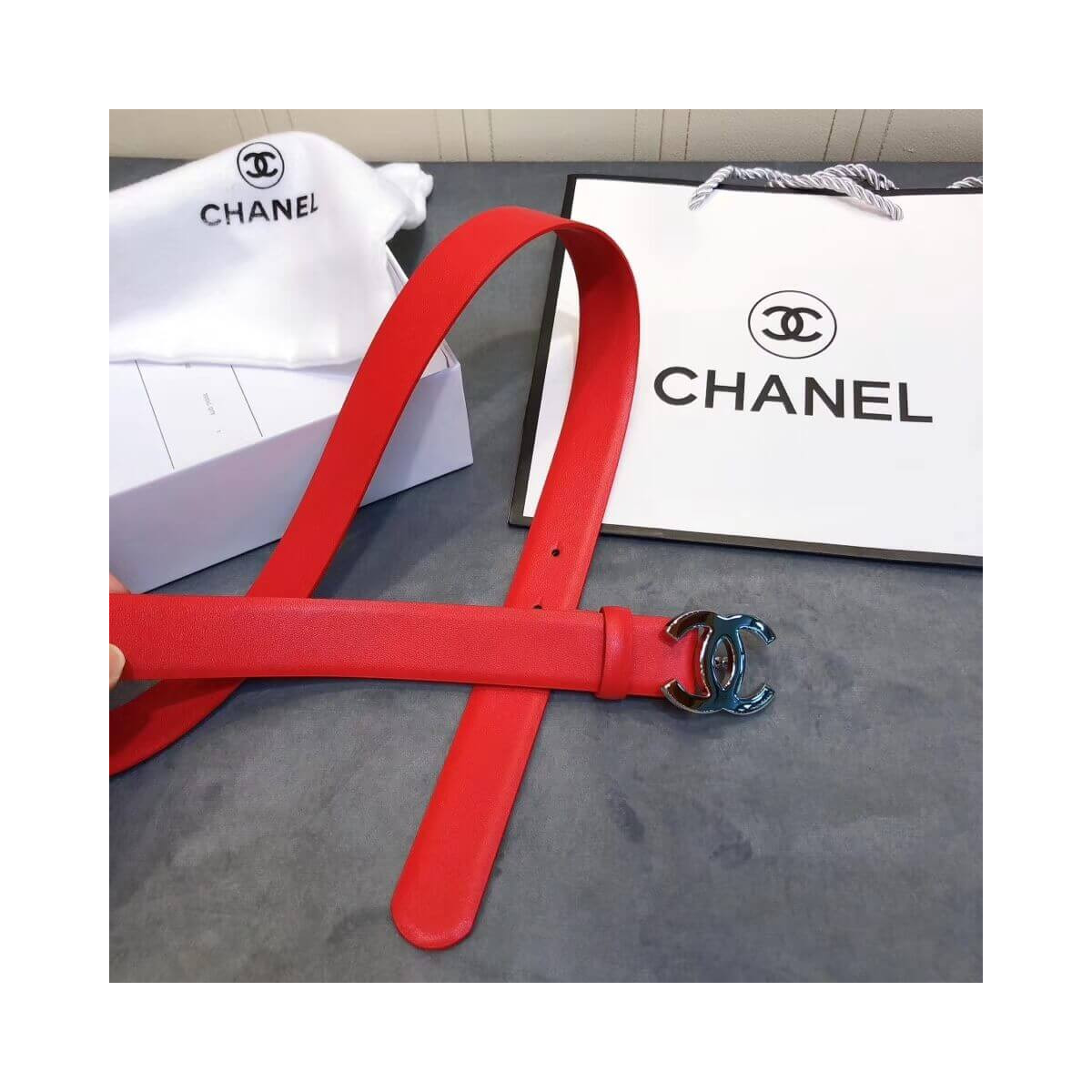 Chanel Classic Belt In Calfskin 30 mm