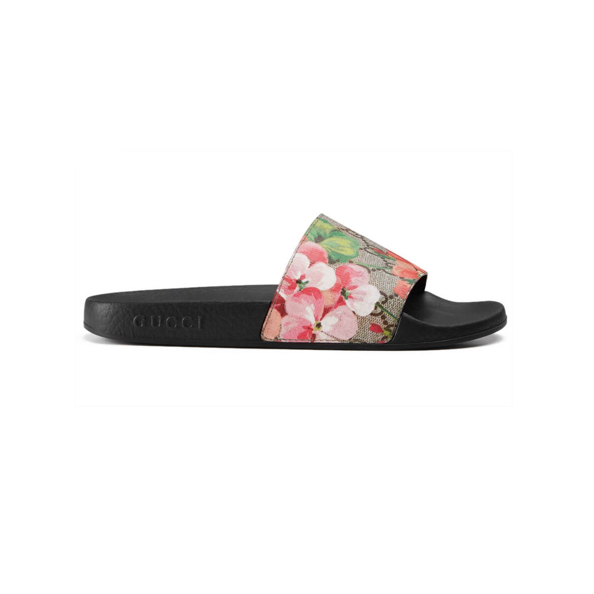 Gucci GG Blooms Supreme Floral Slide Sandal 408508