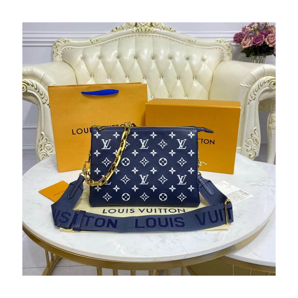 Louis Vuitton Coussin PM M57790 Navy Blue