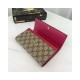 Gucci GG Supreme Continental Wallet 410100