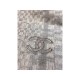 Chanel Cashmere Wool Sequins CC Stole C2677