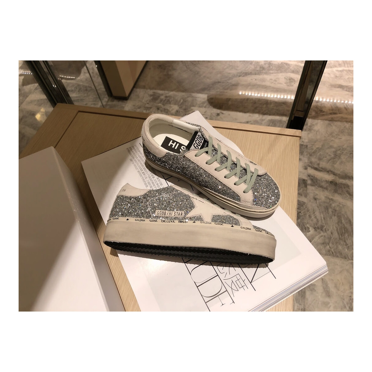 Golden Goose Hi Star Sneakers G36945-4