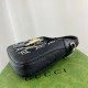 Gucci Jackie 1961 Mini Crystal GG Lizard Bag 677027 Black