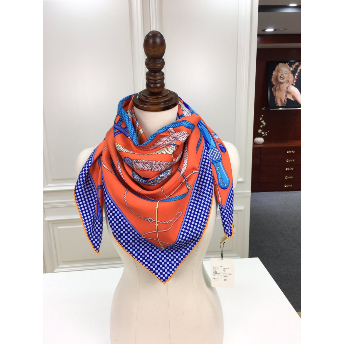 Hermes Silk Scarf 8926