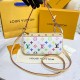 Louis Vuitton Multicolor Pochette Accessoires Pouch M92649 White