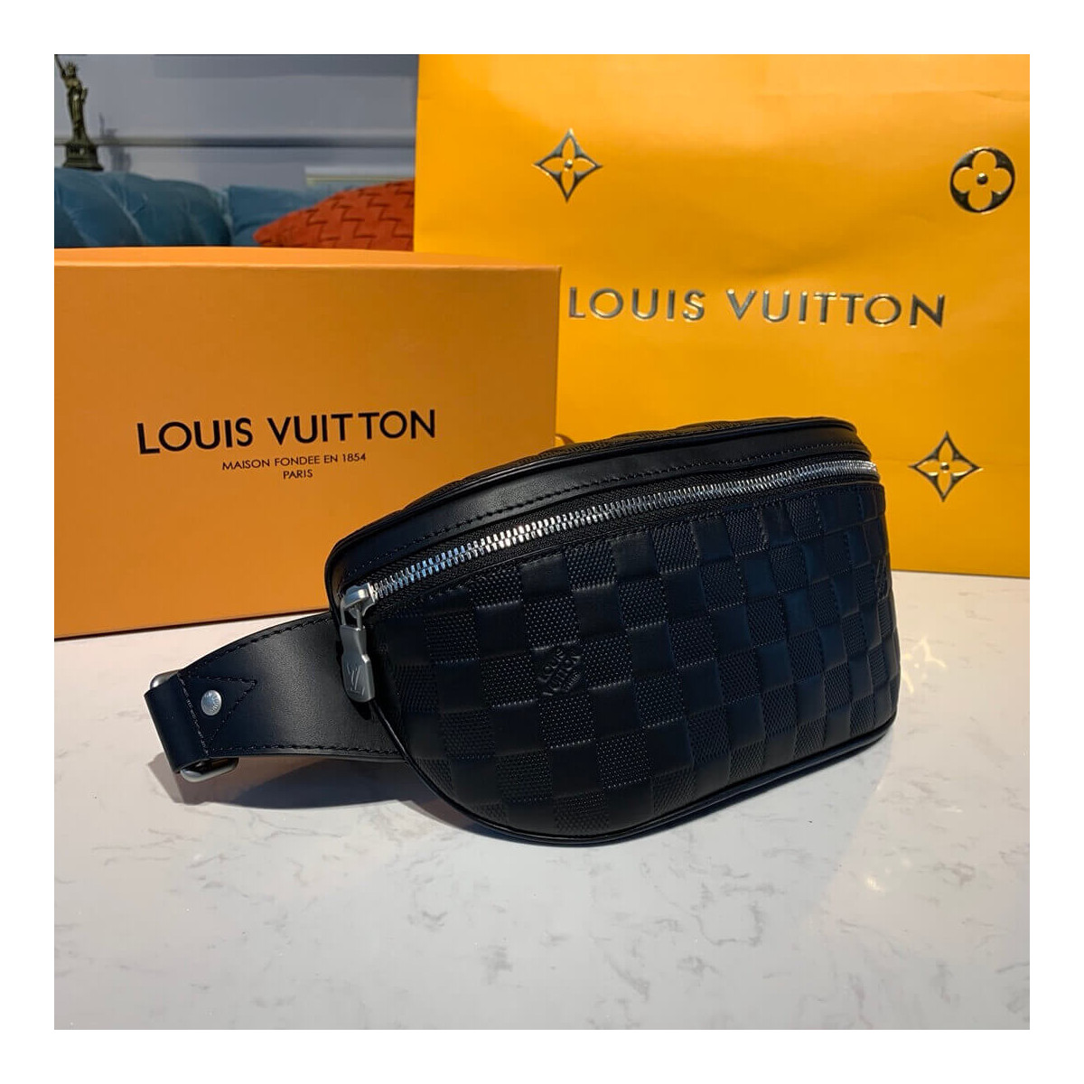 Louis Vuitton Damier Infini Leather Campus Bumbag N40298