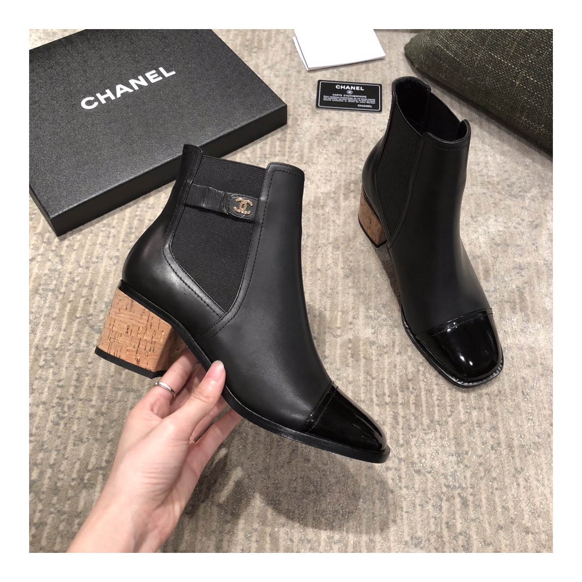 Chanel Ankle Boots G35046