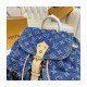 Louis Vuitton Monogram Denim Sac A Dos GM Backpack M95056