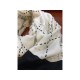 Chanel Cashmere Wool Sequins CC Stole C32040