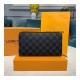 Louis Vuitton  Damier Graphite Canvas Zippy Organizer Wallet N60111/N63077