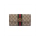 Gucci GG Continental Wallet with Three Little Pigs 557803