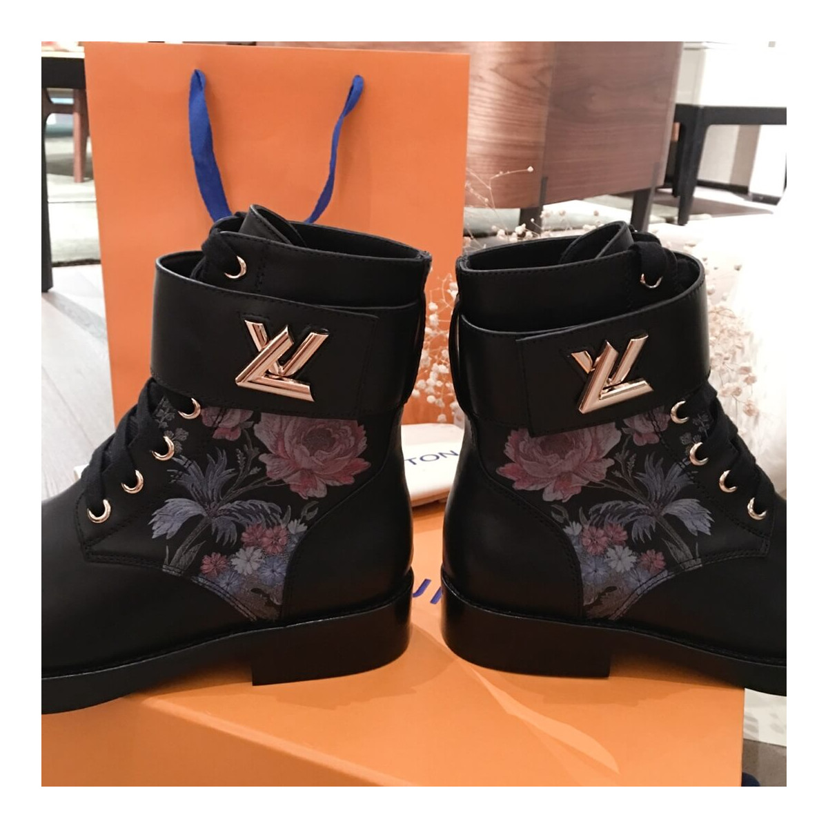 Louis Vuitton Wonderland Flat Ranger Boot 1A1IY3