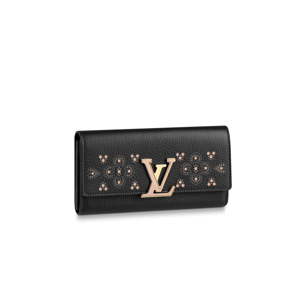 Louis Vuitton Taurillon Leather Capucines Wallet M62556