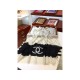 Chanel Cashmere Wool Sequins CC Stole C32040