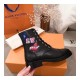 Louis Vuitton Heart Platform Wonderland Flat Ranger Boot 1A1IY5