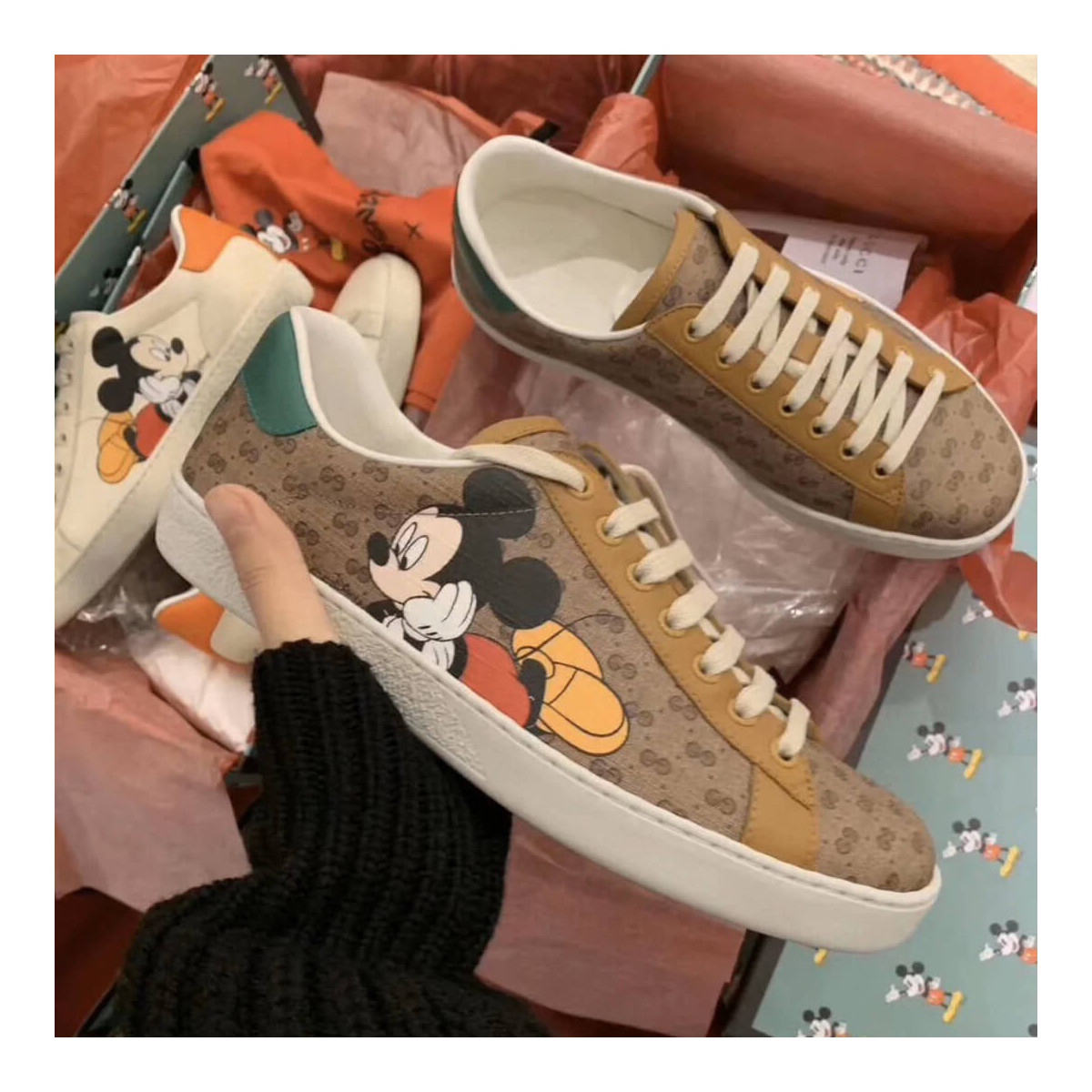 Gucci GG Disney x Gucci Ace Sneaker 604049