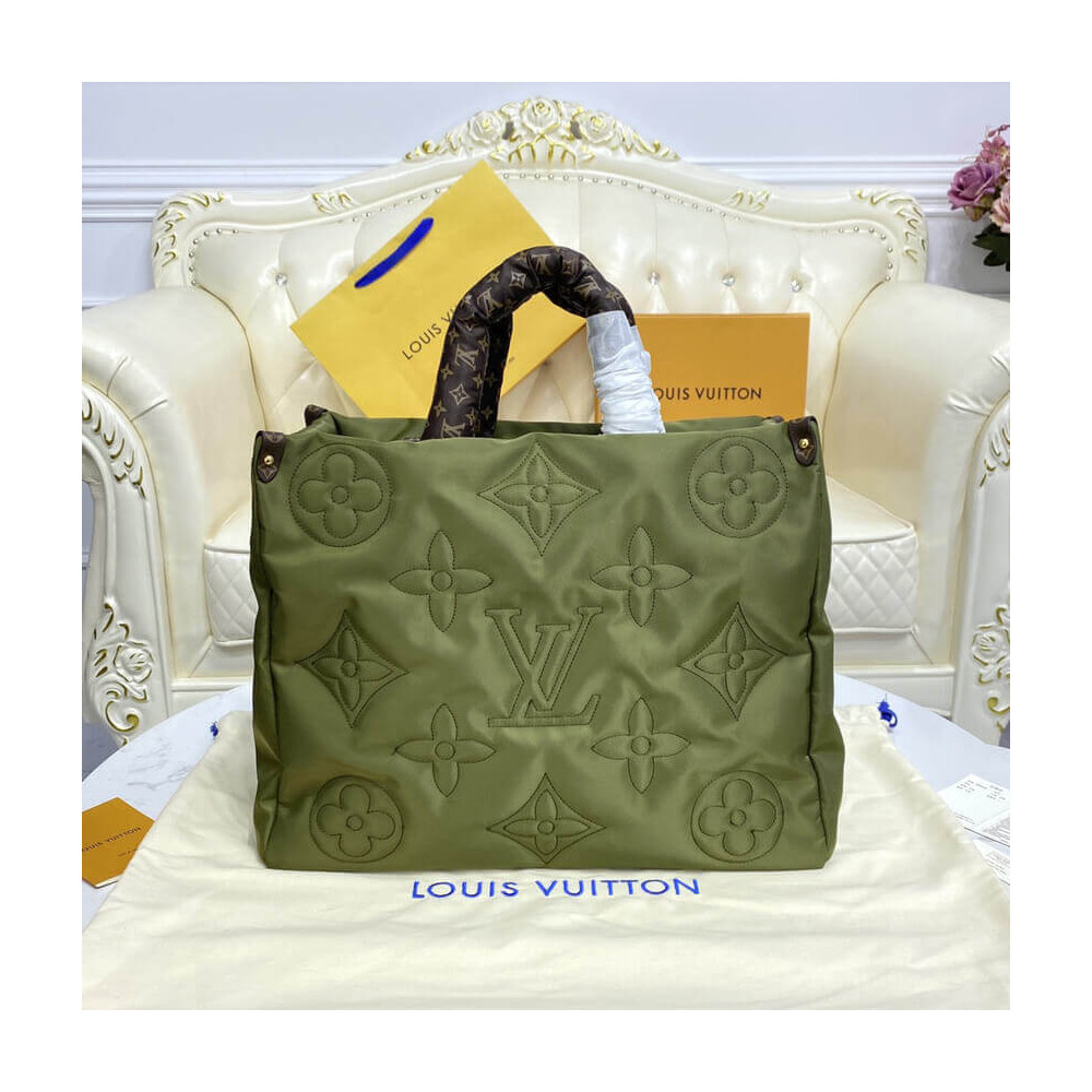 Louis Vuitton Econyl Onthego GM M59008 Khaki