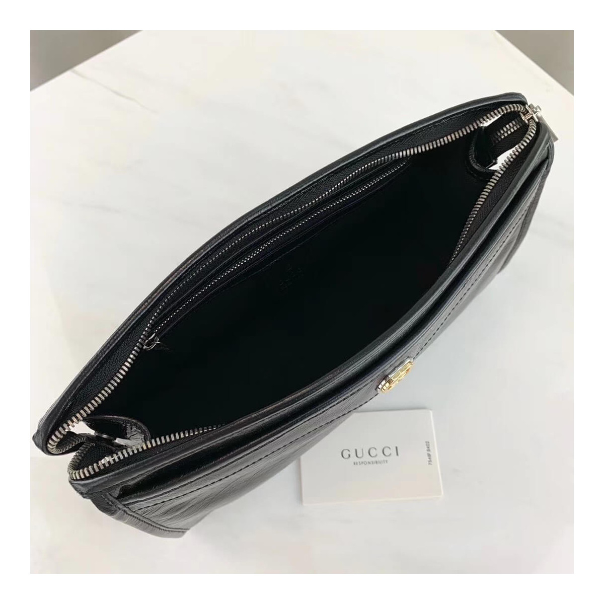 Gucci Pouch with Interlocking G 575991