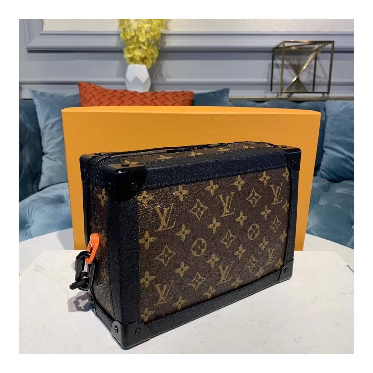 Louis Vuitton Monogram Canvas Soft Trunk M44478