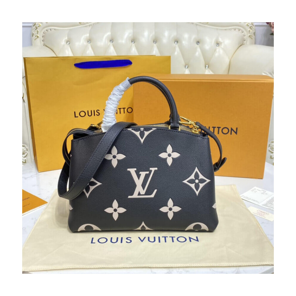 Louis Vuitton Bicolor Monogram Empreinte Leather Petit Palais M58913