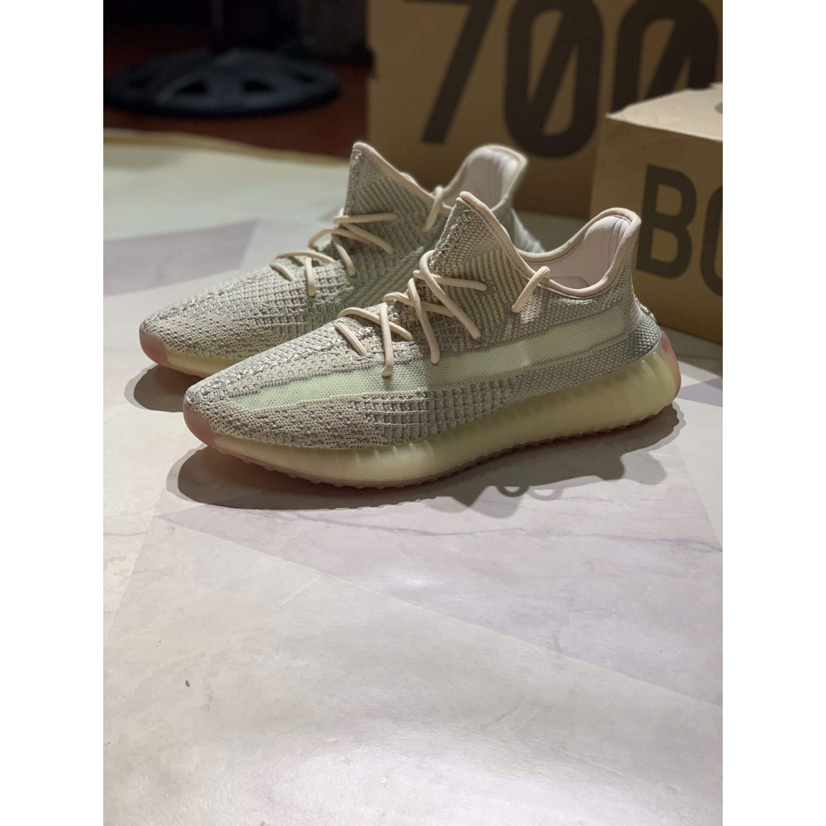 Adidas Yeezy Boost 350 V2 Swan White AH2015