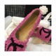 Chanel Tweed Espadrilles G29762 Rosy