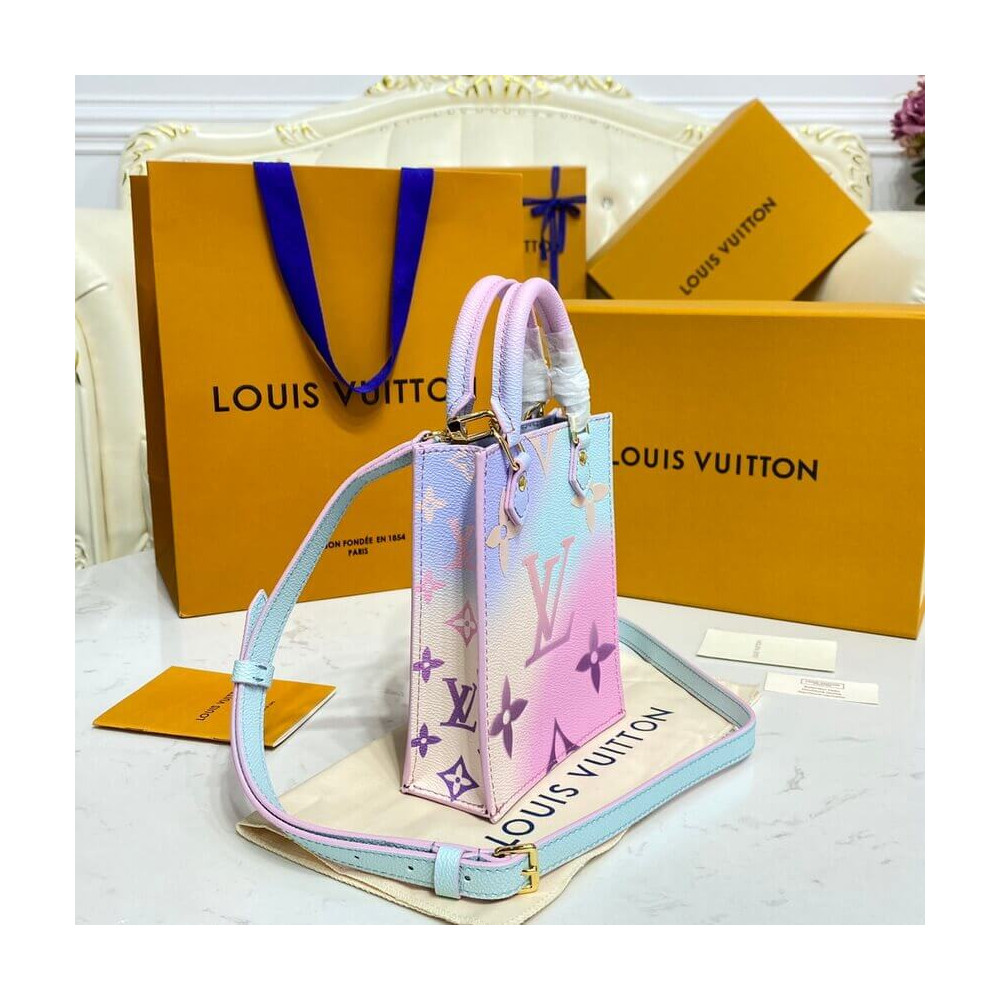 Louis Vuitton Petit Sac Plat M81341 Sunrise Pastel