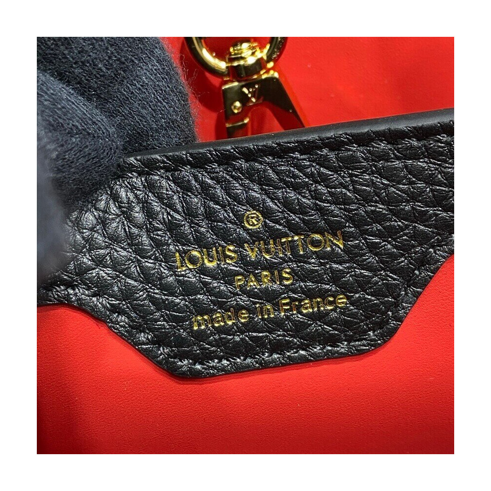 Louis Vuitton Capucines BB M59061 Noir/Rouge