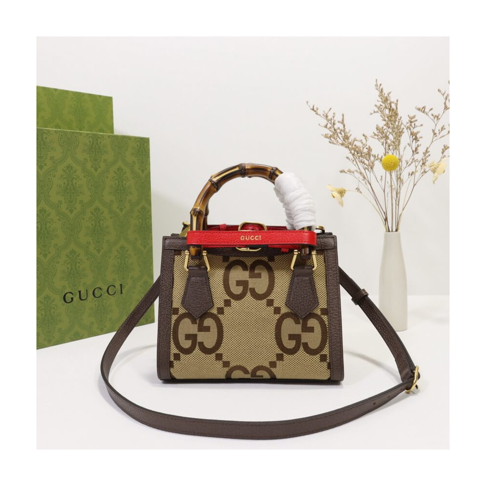 Gucci Diana Jumbo GG Mini Tote Bag 655661