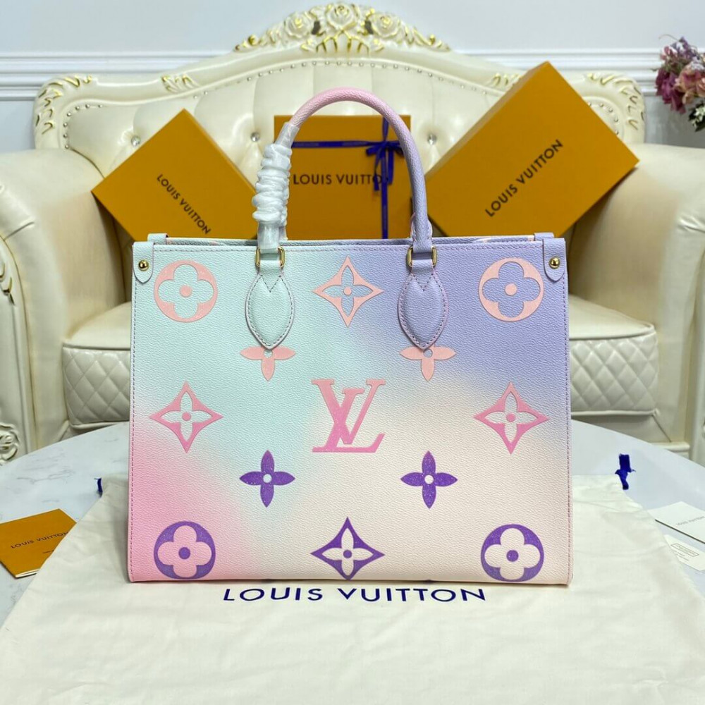 Louis Vuitton Onthego MM M20510 Sunrise Pastel