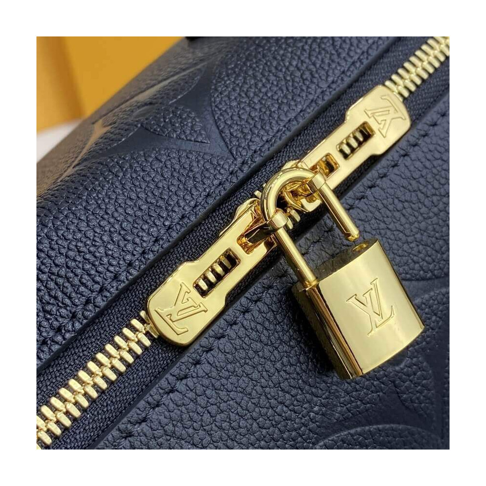 Louis Vuitton Monogram Empreinte Speedy Bandouliere 25 Black