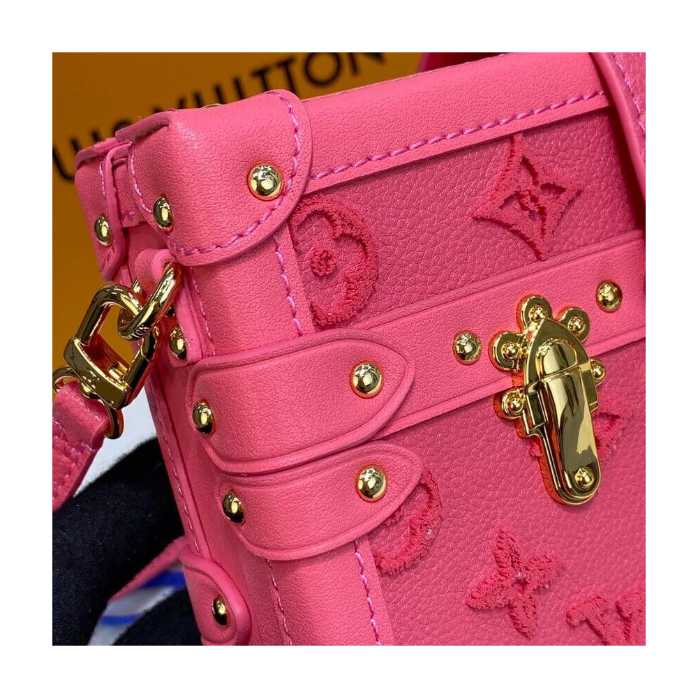 Louis Vuitton Petite Malle Bag M20745 Fluo Pink