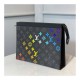 Louis Vuitton Monogram Eclipse Multicolor Pochette Voyage MM M61692