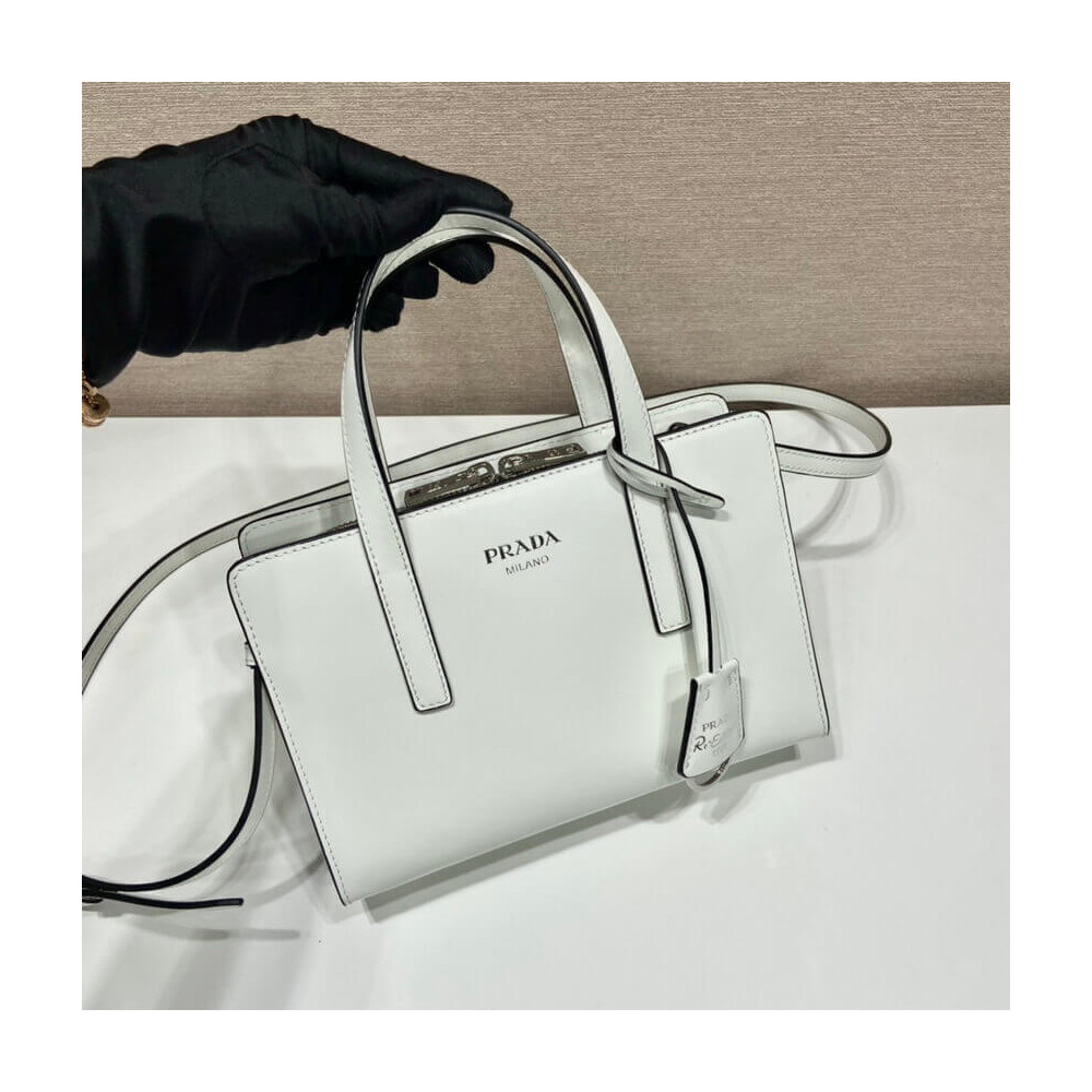 Prada Re-Edition 1995 Brushed-Leather Mini Handbag 1BA357