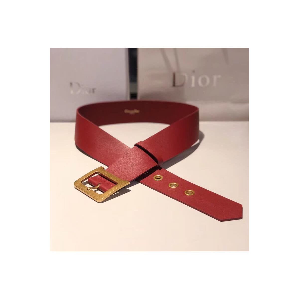 Christian Dior Diorquake 5.0cm Belt B0408